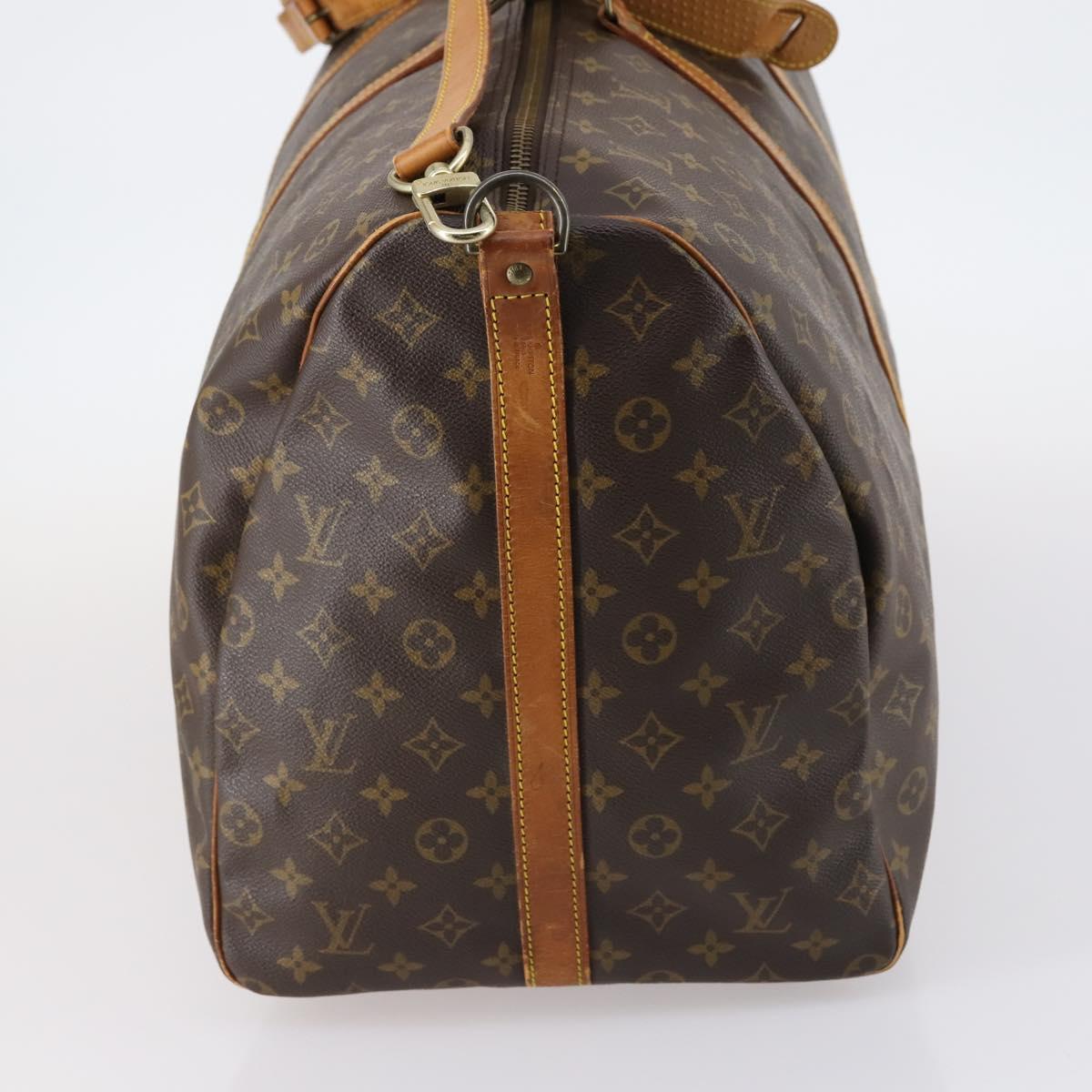 LOUIS VUITTON Monogram Keepall Bandouliere 60 Boston Bag M41412 LV Auth 145413