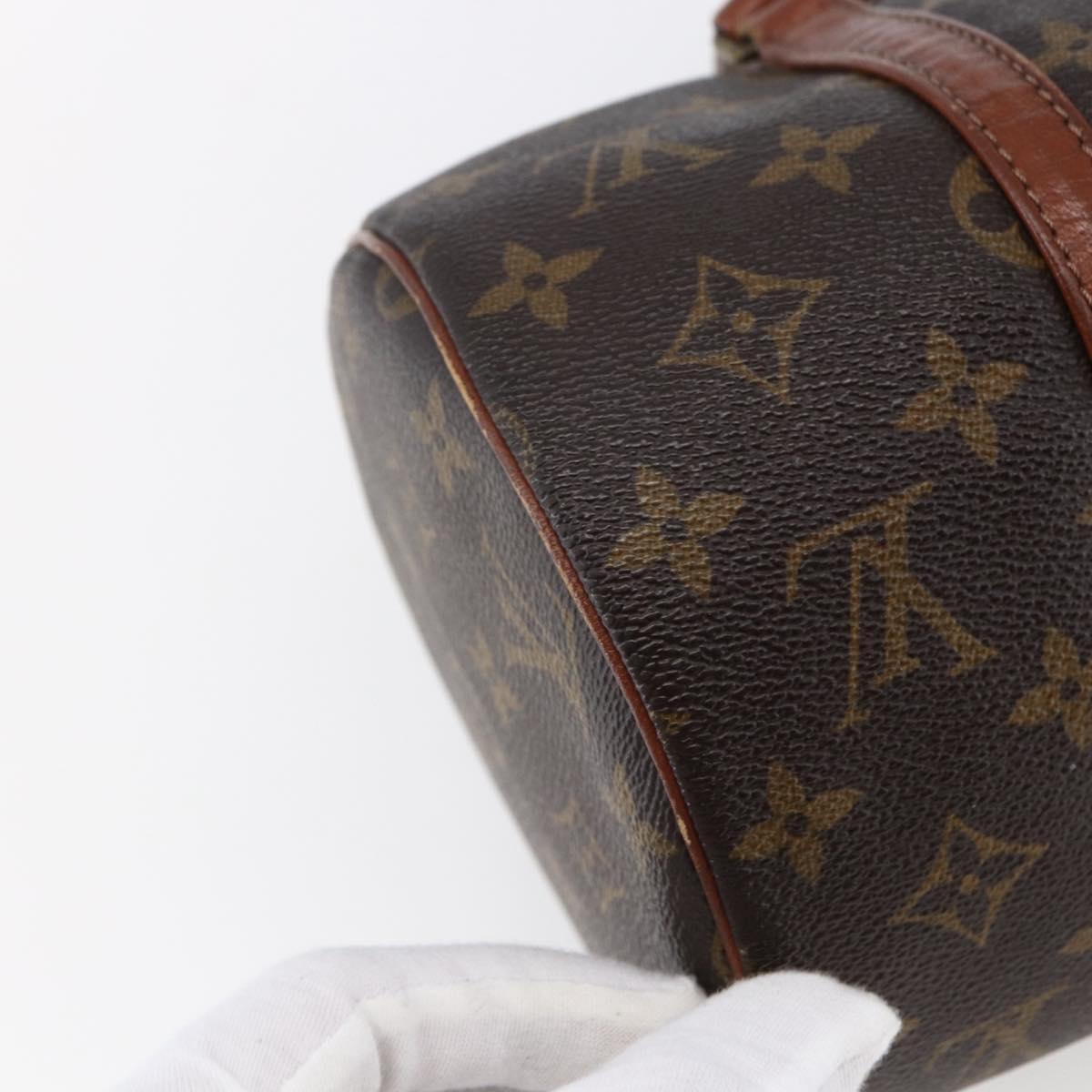 LOUIS VUITTON Monogram Papillon 30 Hand Bag M51385 LV Auth 145420