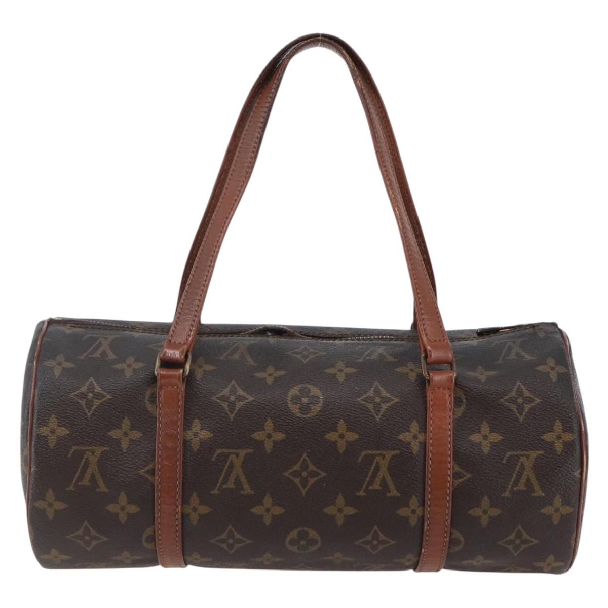 LOUIS VUITTON Monogram Papillon 30 Hand Bag M51385 LV Auth 145420