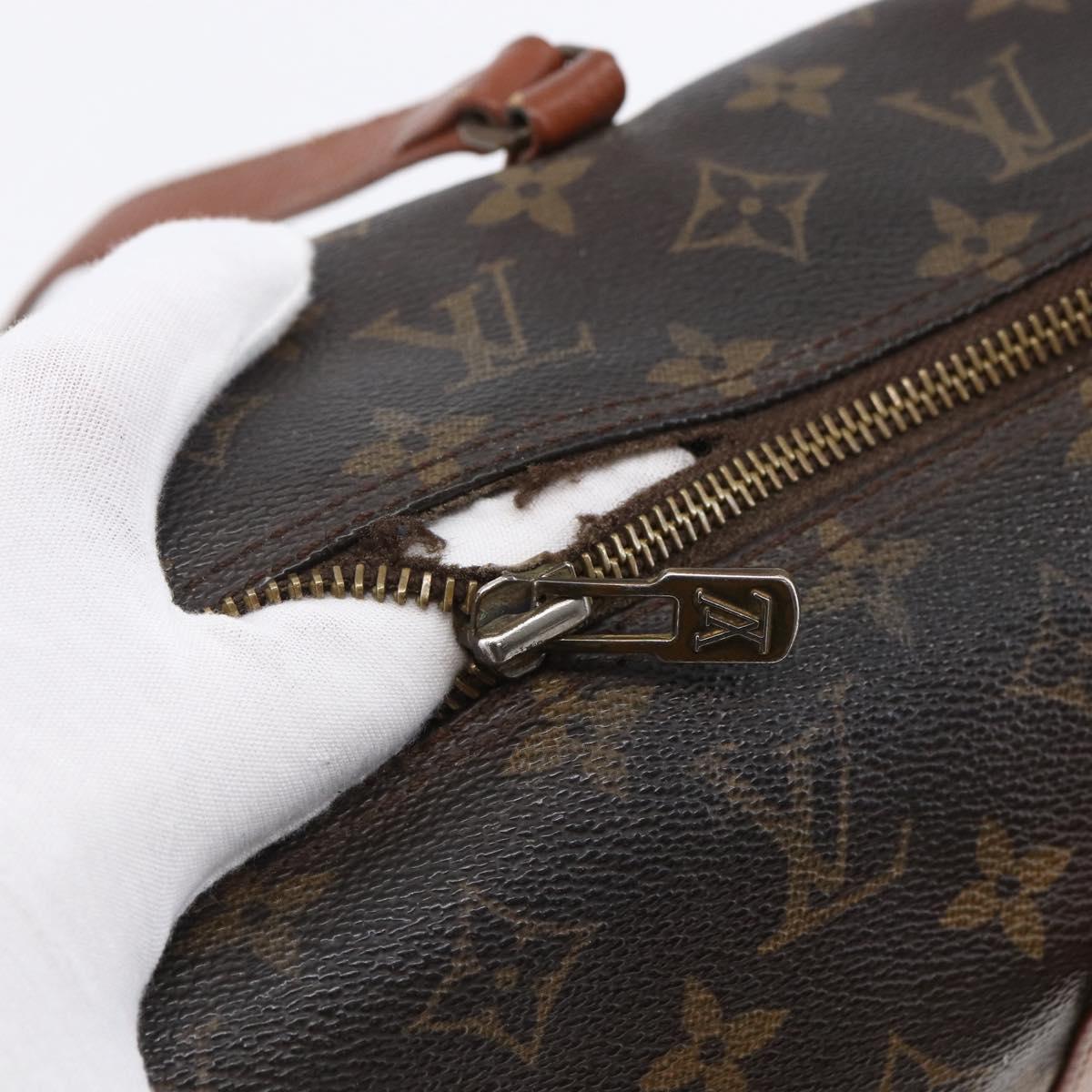 LOUIS VUITTON Monogram Papillon 30 Hand Bag M51385 LV Auth 145420