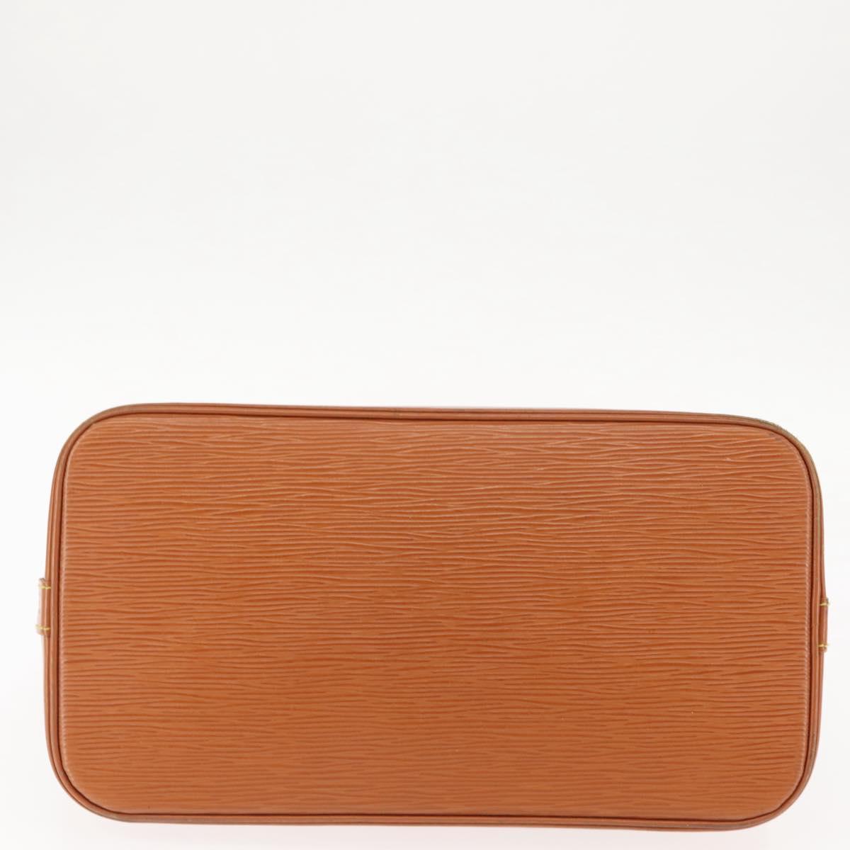 LOUIS VUITTON Epi Alma Hand Bag Zipangu Gold M52148 LV Auth 145431