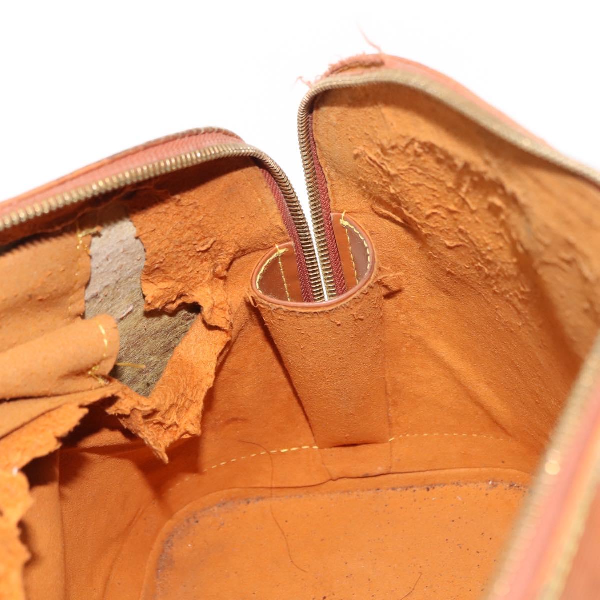 LOUIS VUITTON Epi Alma Hand Bag Zipangu Gold M52148 LV Auth 145431