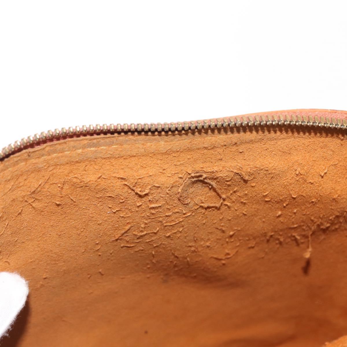 LOUIS VUITTON Epi Alma Hand Bag Zipangu Gold M52148 LV Auth 145431