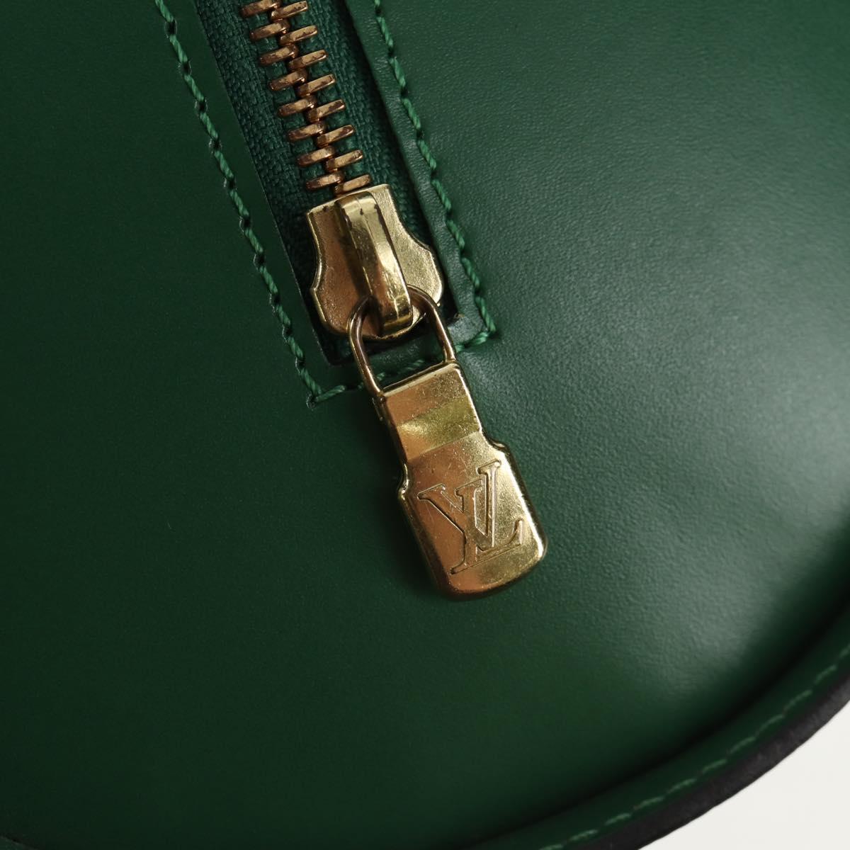 LOUIS VUITTON Epi Soufflot Hand Bag Green M52224 LV Auth 145438V