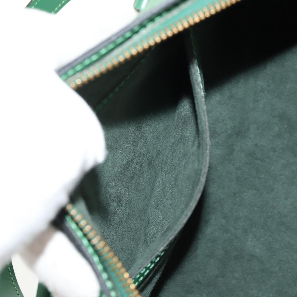 LOUIS VUITTON Epi Soufflot Hand Bag Green M52224 LV Auth 145438V