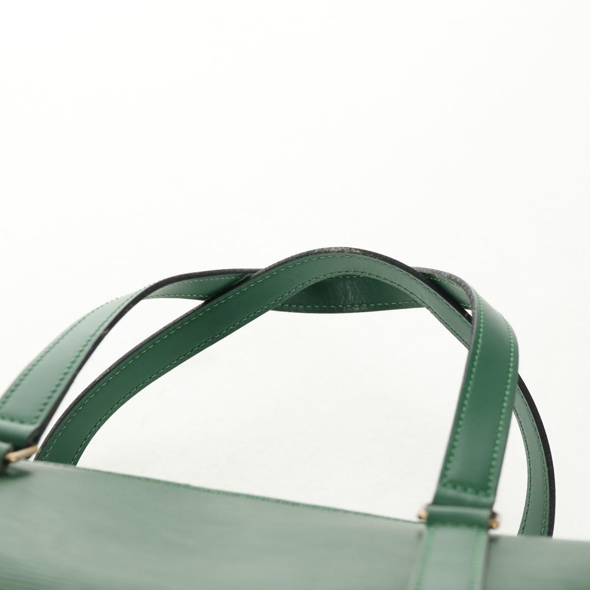 LOUIS VUITTON Epi Soufflot Hand Bag Green M52224 LV Auth 145438V