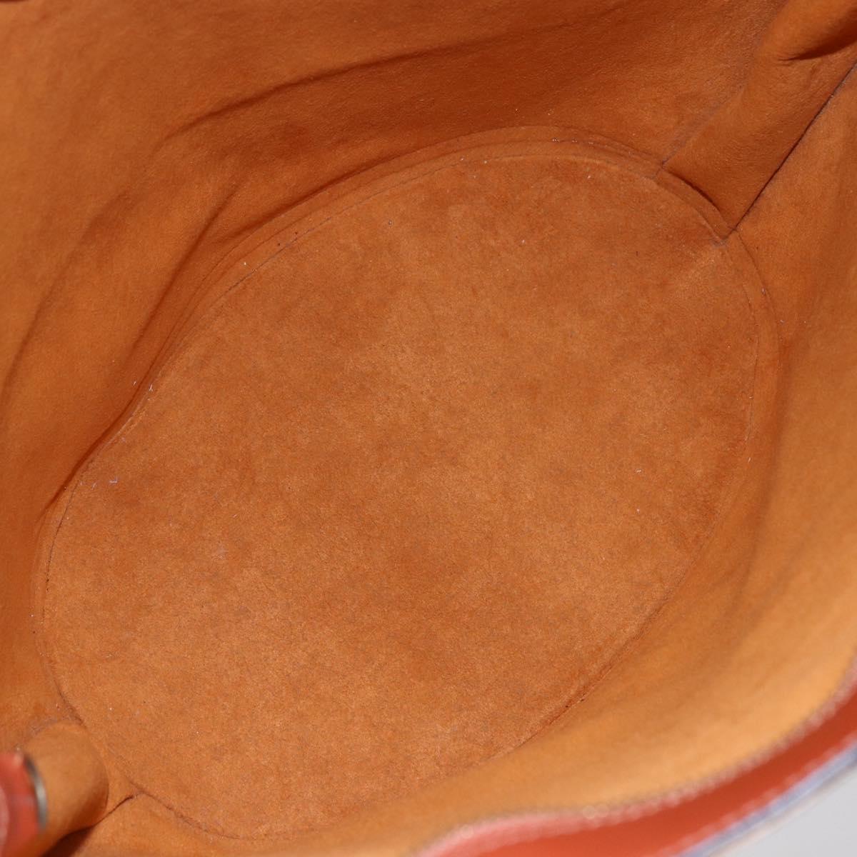 LOUIS VUITTON Epi Saint Jacques Shopping Shoulder Bag Brown M52263 Auth 145439