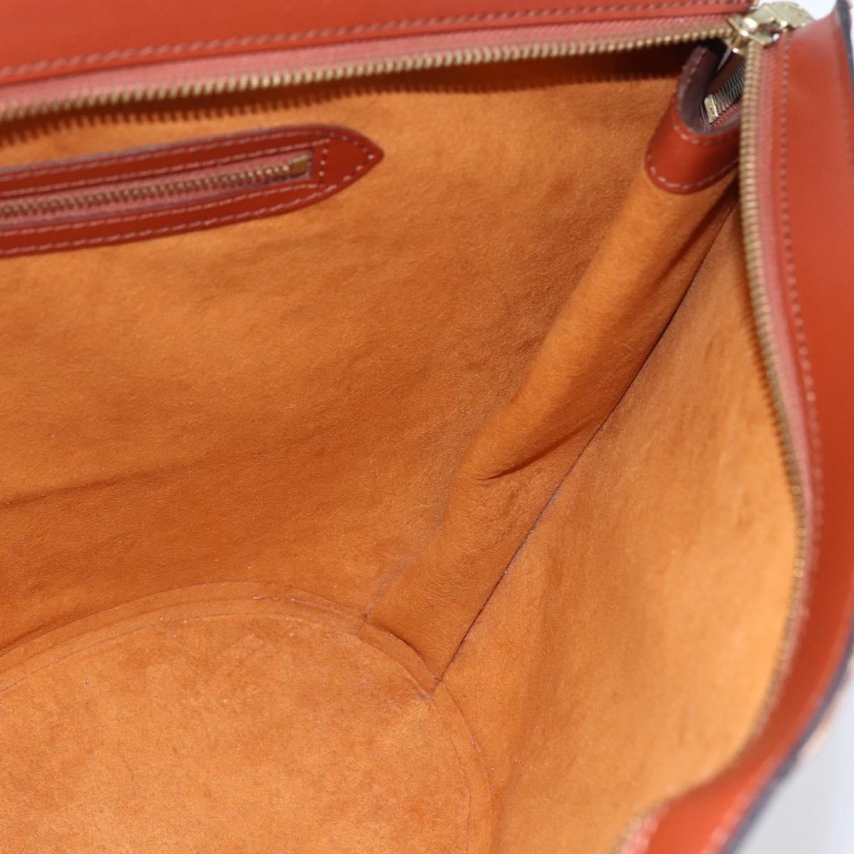 LOUIS VUITTON Epi Saint Jacques Shopping Shoulder Bag Brown M52263 Auth 145439