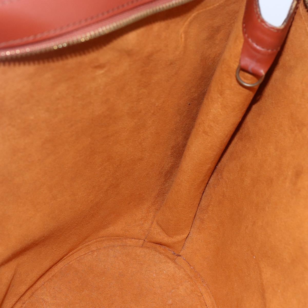 LOUIS VUITTON Epi Saint Jacques Shopping Shoulder Bag Brown M52263 Auth 145439