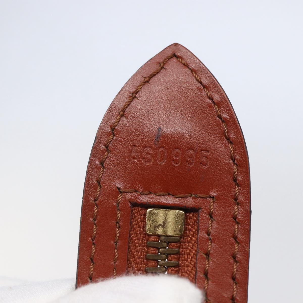 LOUIS VUITTON Epi Saint Jacques Shopping Shoulder Bag Brown M52263 Auth 145439