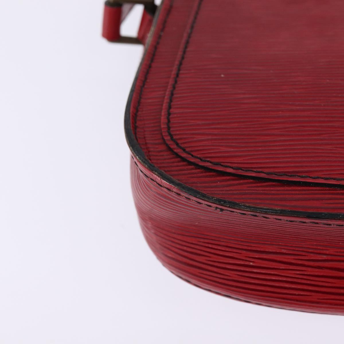 LOUIS VUITTON Epi Saint Cloud PM Shoulder Bag Red M52217 LV Auth 145441