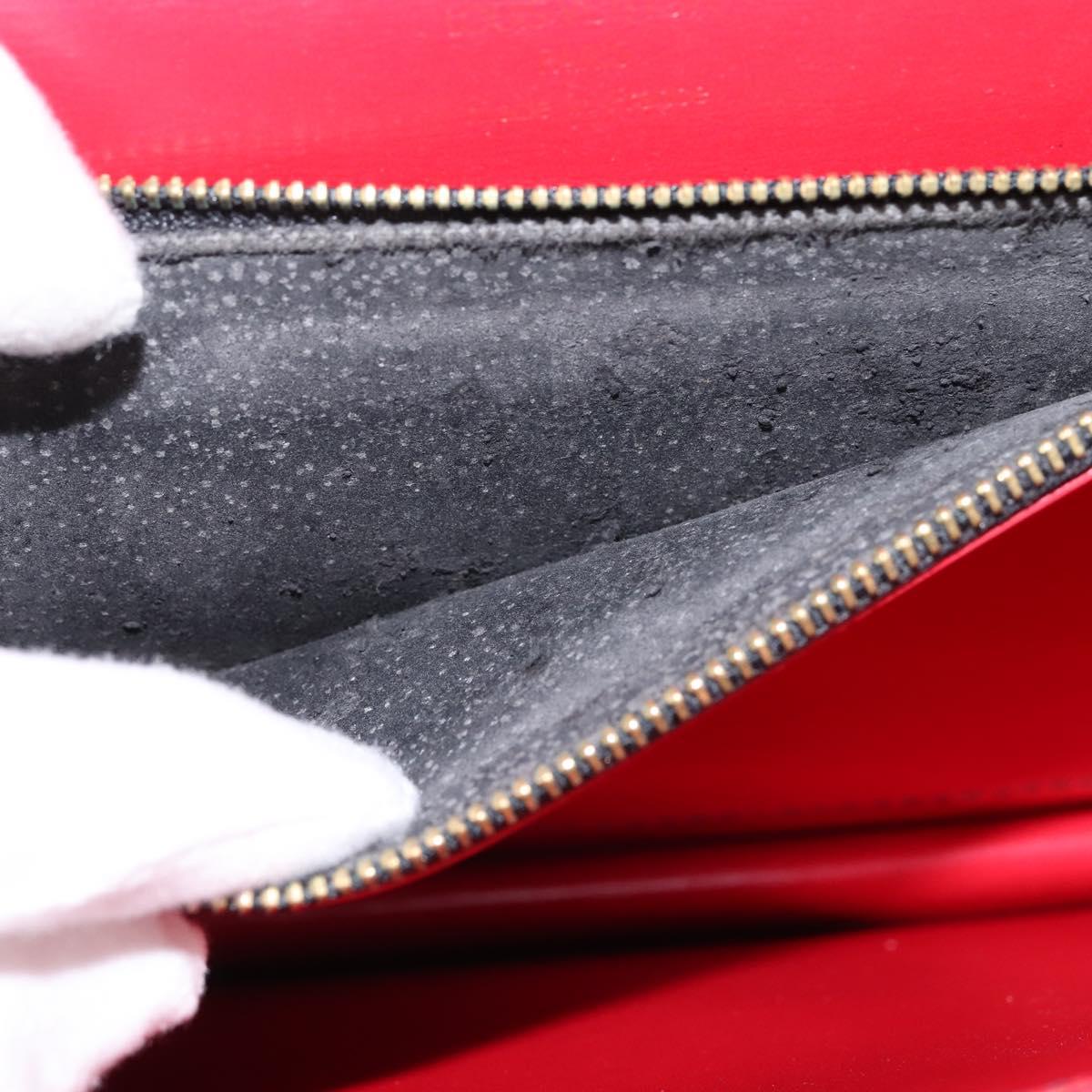 LOUIS VUITTON Epi Free Run Shoulder Bag Red M52407 LV Auth 145442