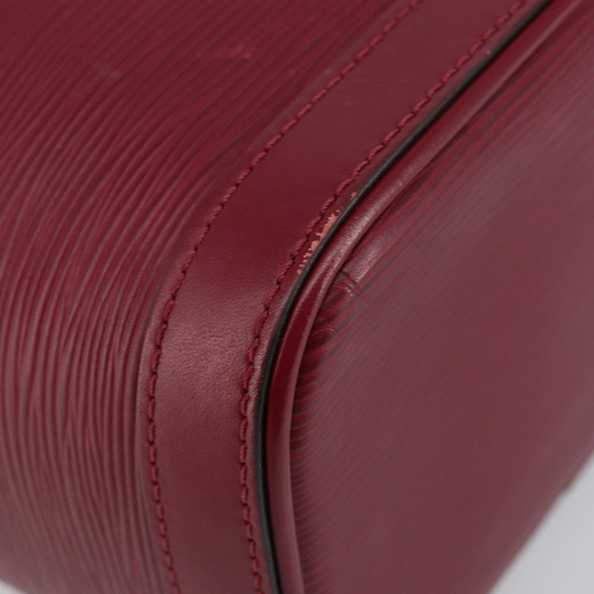 LOUIS VUITTON Epi Nice Mini Hand Bag Fuchsia M53686 LV Auth 145445