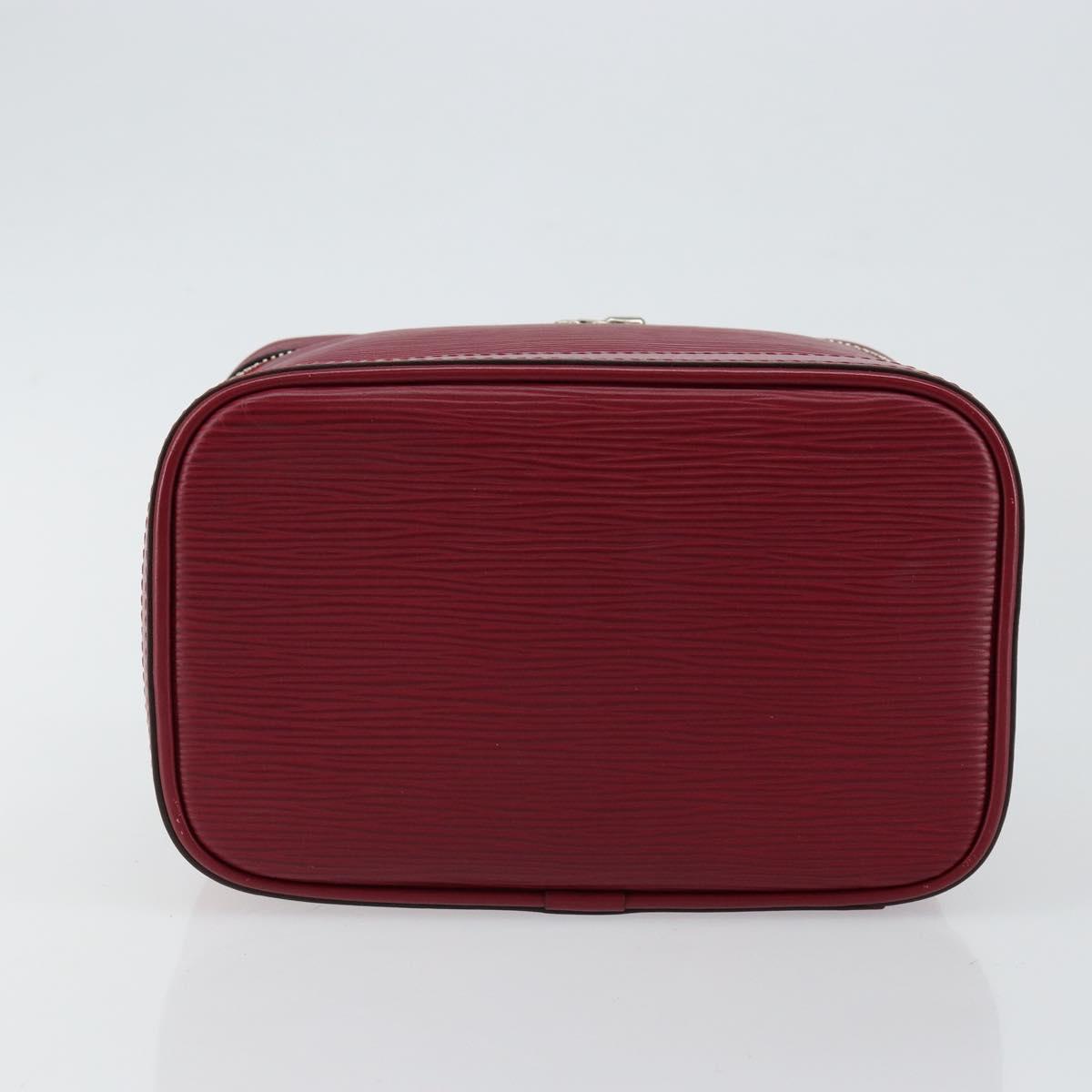 LOUIS VUITTON Epi Nice Mini Hand Bag Fuchsia M53686 LV Auth 145445