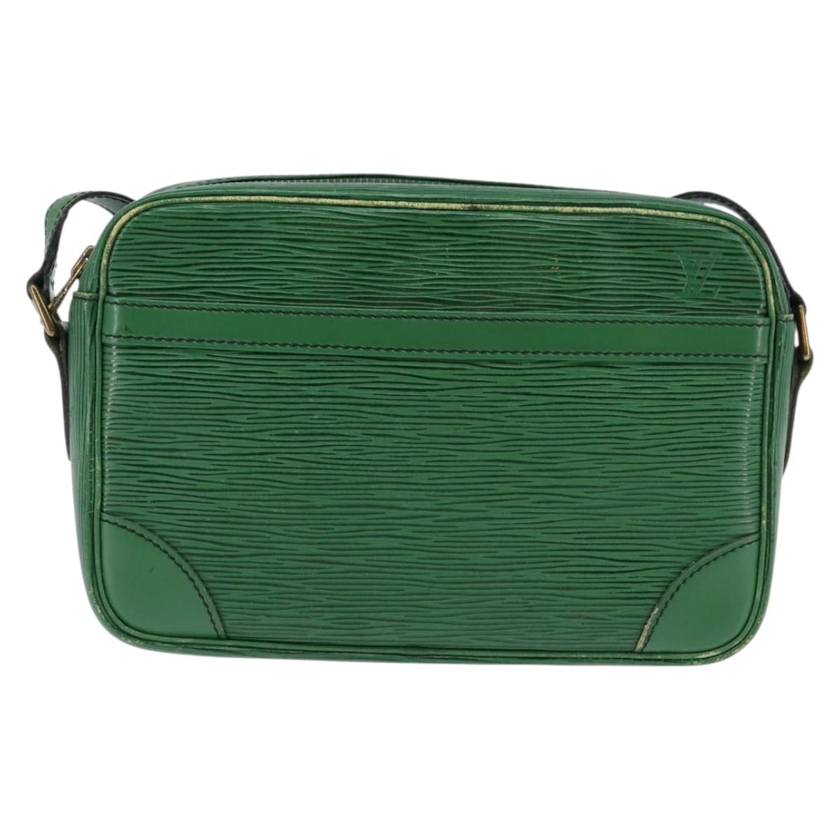 LOUIS VUITTON Epi Trocadero 23 Shoulder Bag Green M52304 LV Auth 145446