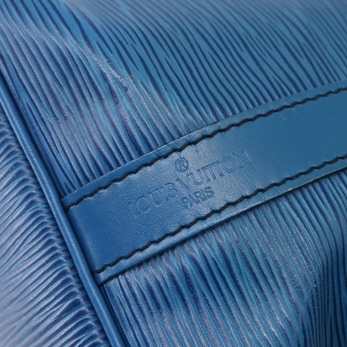 LOUIS VUITTON Epi Petit Noe Shoulder Bag Blue M44105 LV Auth 145448