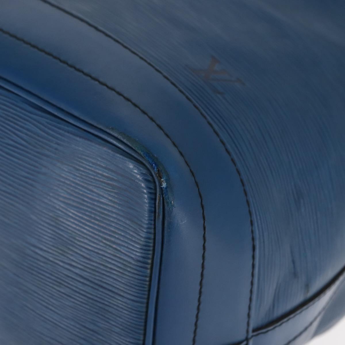 LOUIS VUITTON Epi Noe Shoulder Bag Toledo Blue M44005 LV Auth 145450