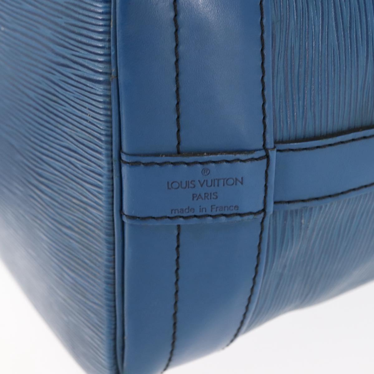 LOUIS VUITTON Epi Noe Shoulder Bag Toledo Blue M44005 LV Auth 145450