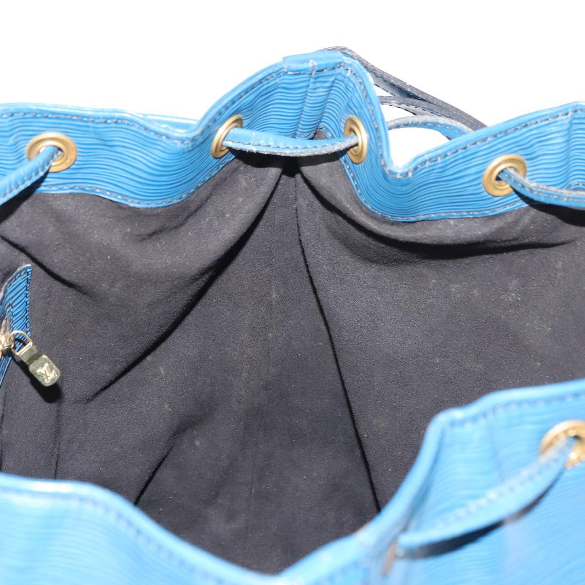 LOUIS VUITTON Epi Noe Shoulder Bag Toledo Blue M44005 LV Auth 145450