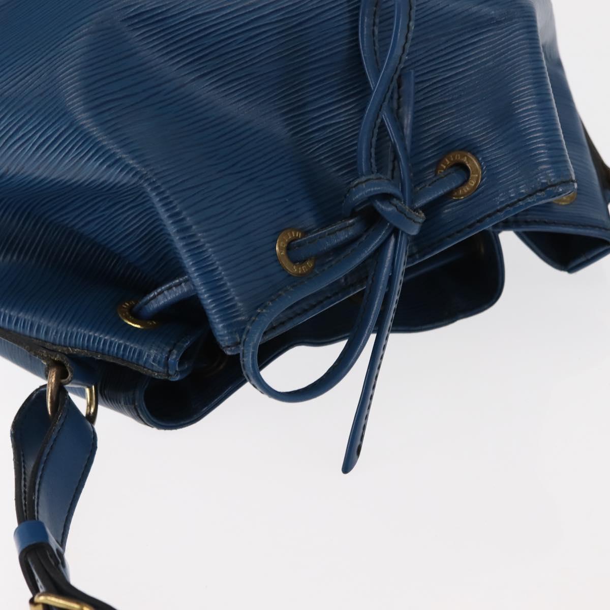 LOUIS VUITTON Epi Noe Shoulder Bag Toledo Blue M44005 LV Auth 145450