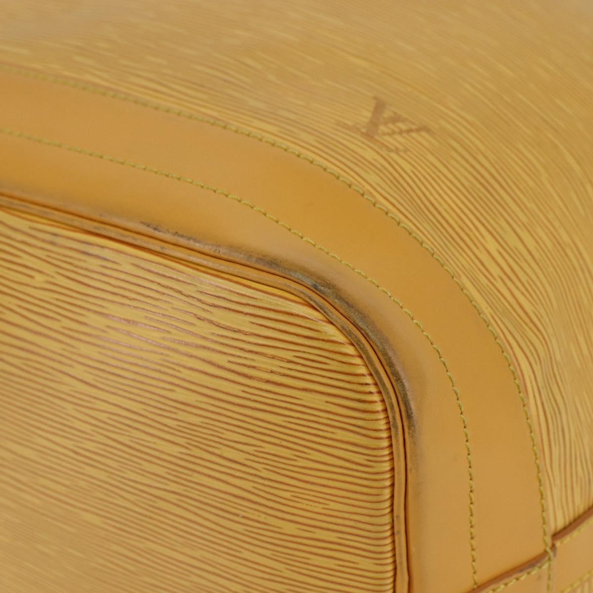 LOUIS VUITTON Epi Noe Shoulder Bag Tassili Yellow M44009 LV Auth 145452