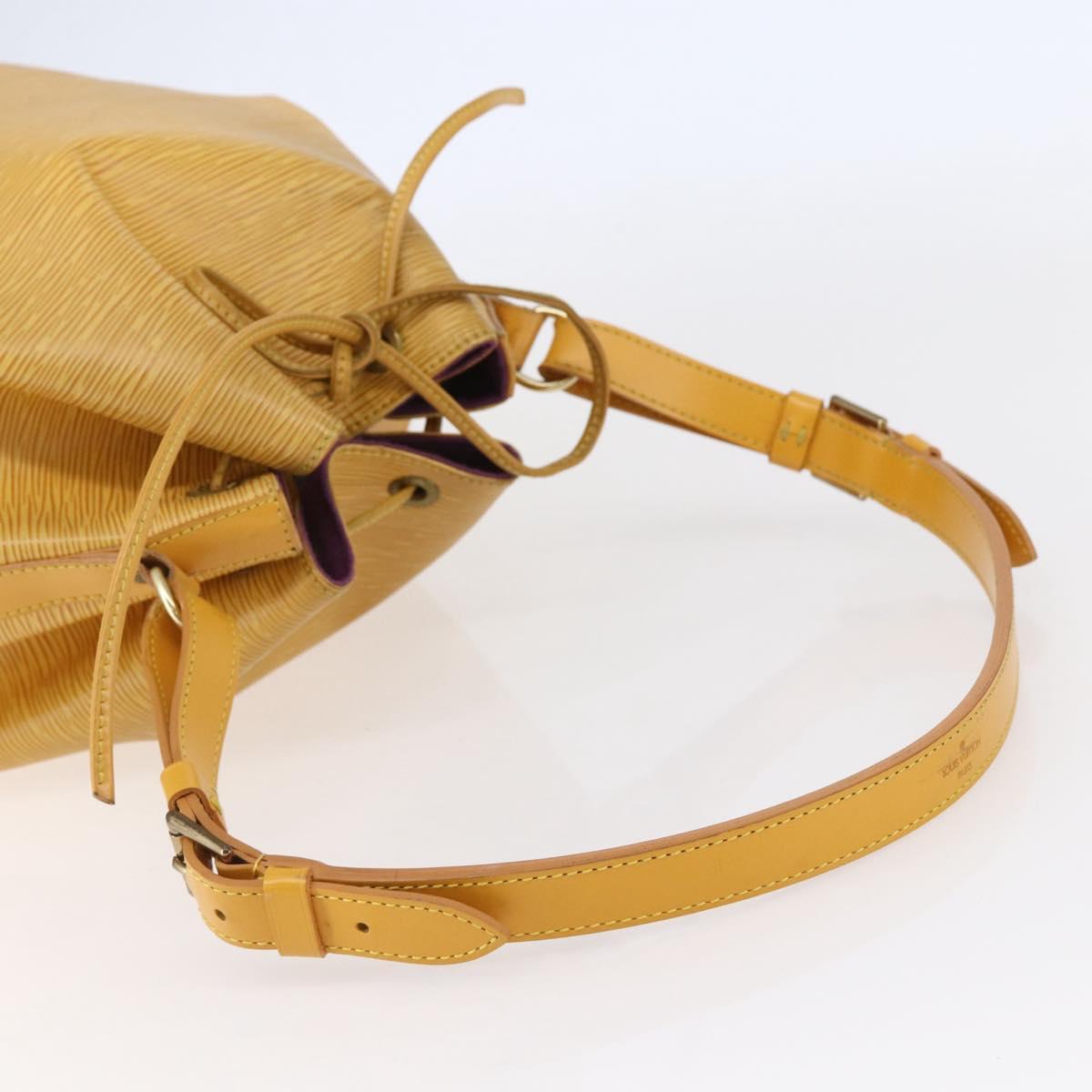 LOUIS VUITTON Epi Noe Shoulder Bag Tassili Yellow M44009 LV Auth 145452