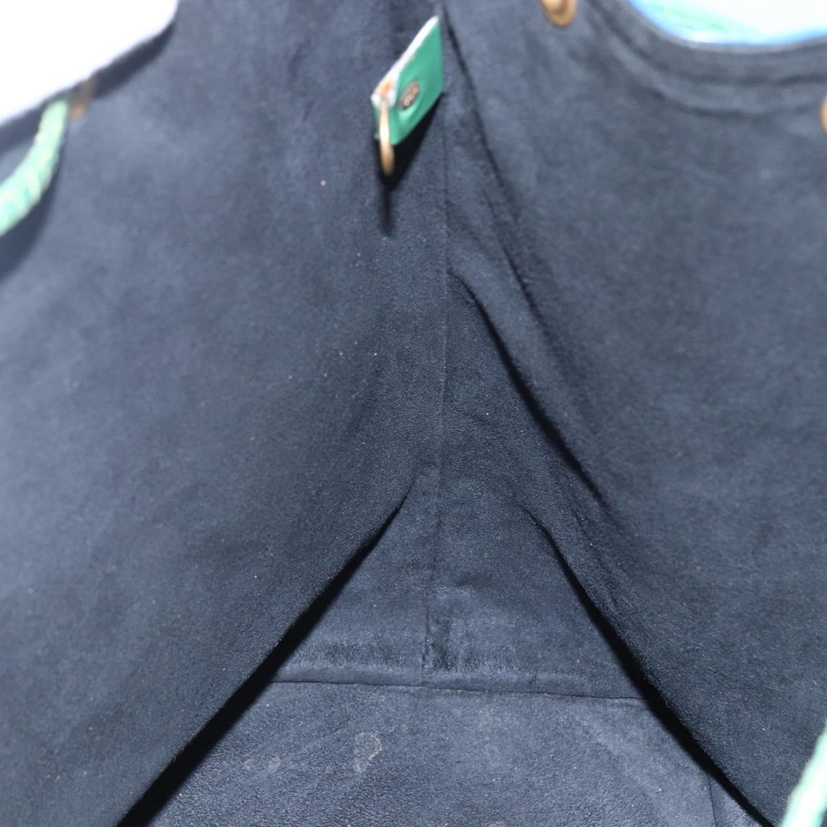 LOUIS VUITTON Epi Noe Shoulder Bag Bicolor Green Blue M44044 LV Auth 145454