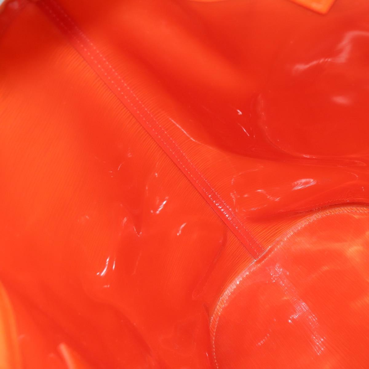 LOUIS VUITTON Epi Plage Lagoon Bay Hand Bag Orange M92264 LV Auth 145456