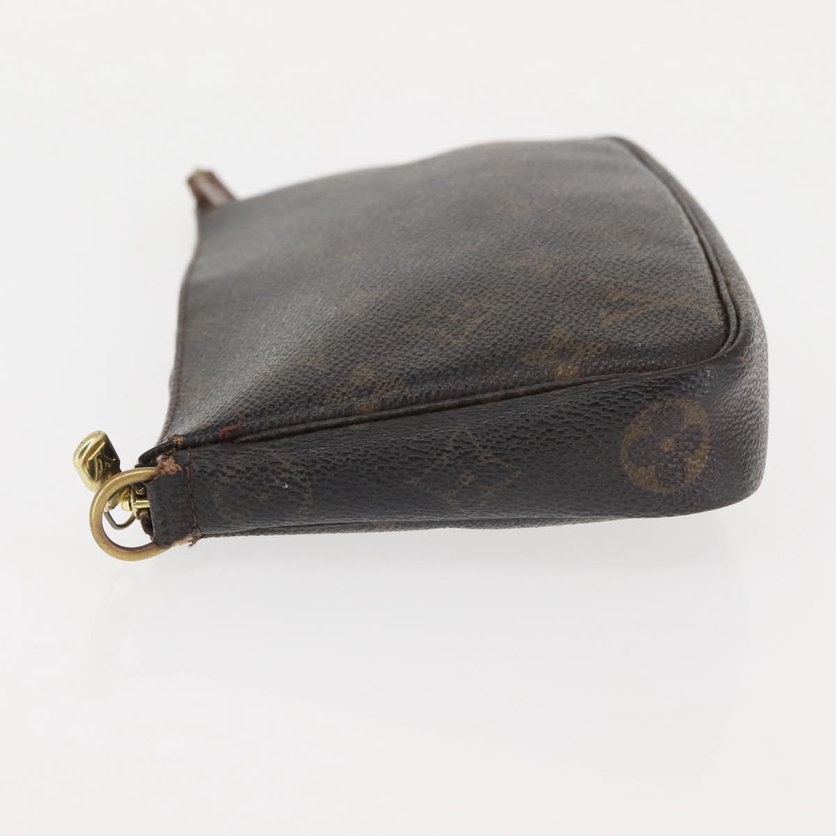 LOUIS VUITTON Monogram Pochette Accessoires Pouch M51980 LV Auth 145463