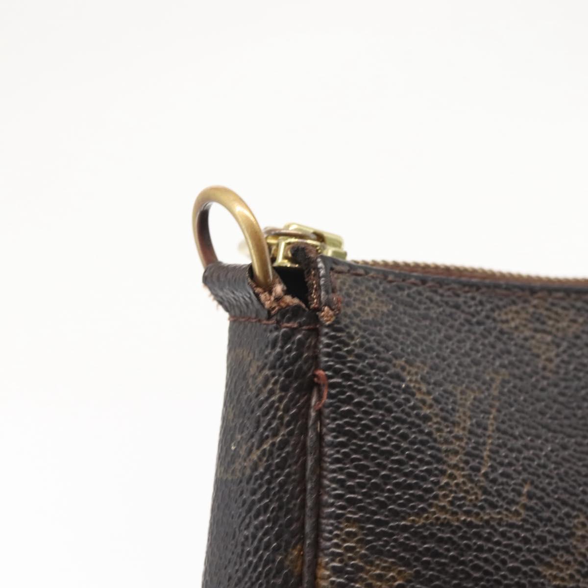 LOUIS VUITTON Monogram Pochette Accessoires Pouch M51980 LV Auth 145463