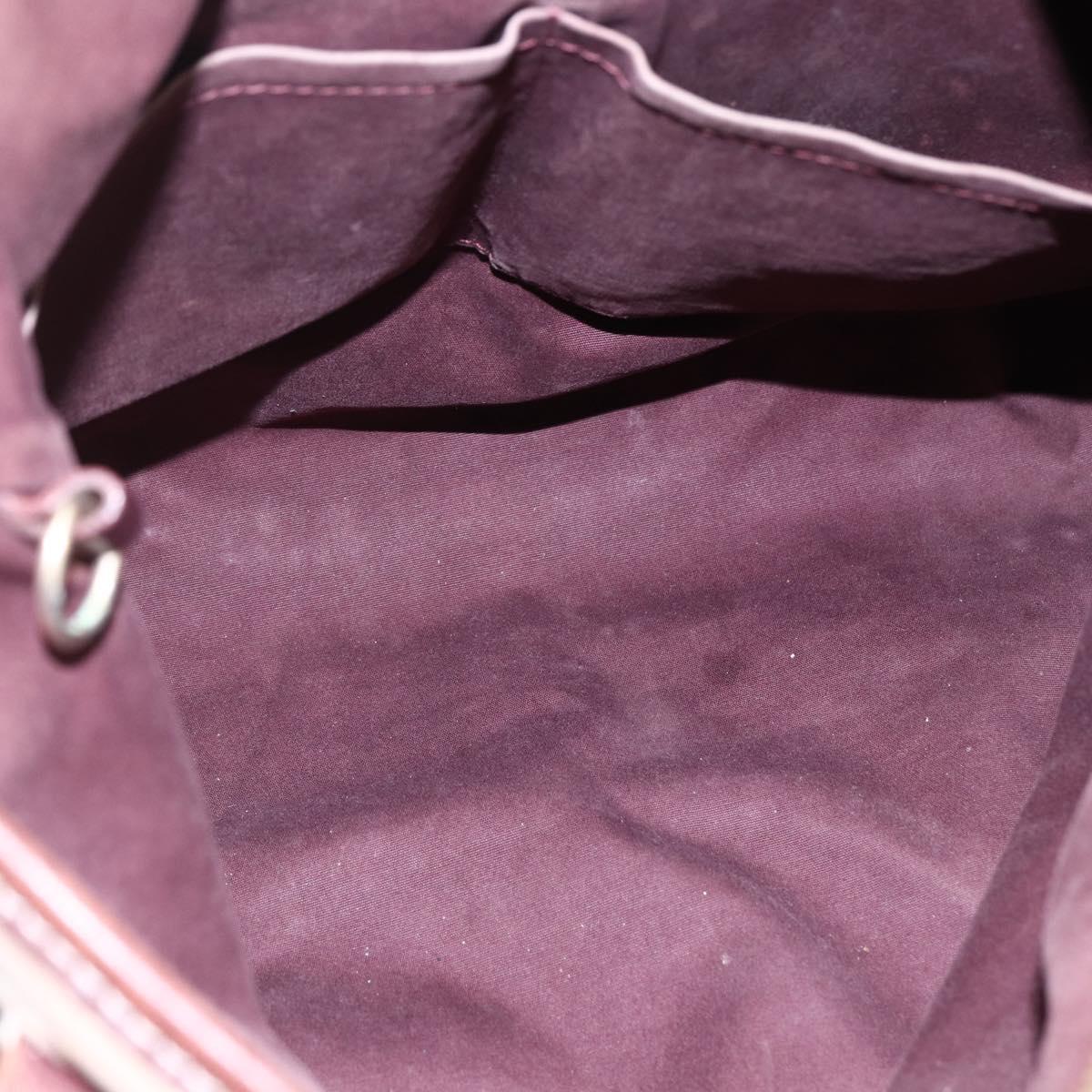 LOUIS VUITTON Monogram Idylle Elegy Hand Bag 2way Red Sepia M56698 Auth 145464