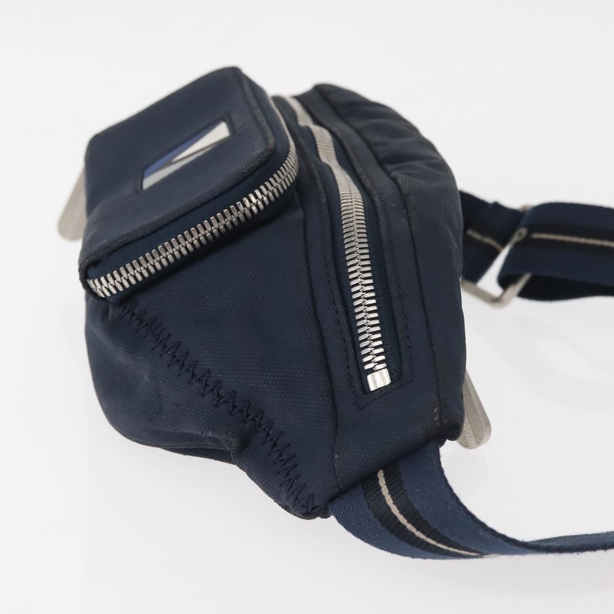 LOUIS VUITTON LV Cup Mizenu Waist Bag Navy M80706 LV Auth 145466