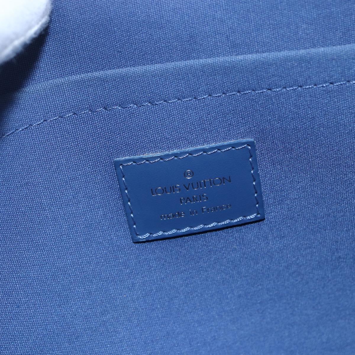 LOUIS VUITTON Epi Segur MM Hand Bag Myrtille M5886G LV Auth 145467