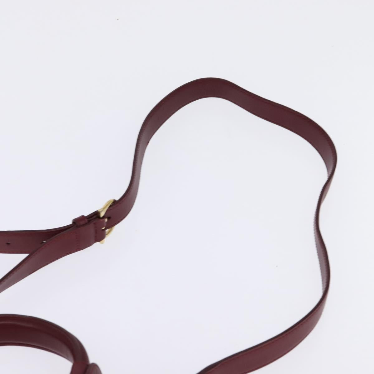 Salvatore Ferragamo Gancini Sofia Hand Bag Leather 2way Pink Gold Auth 145497