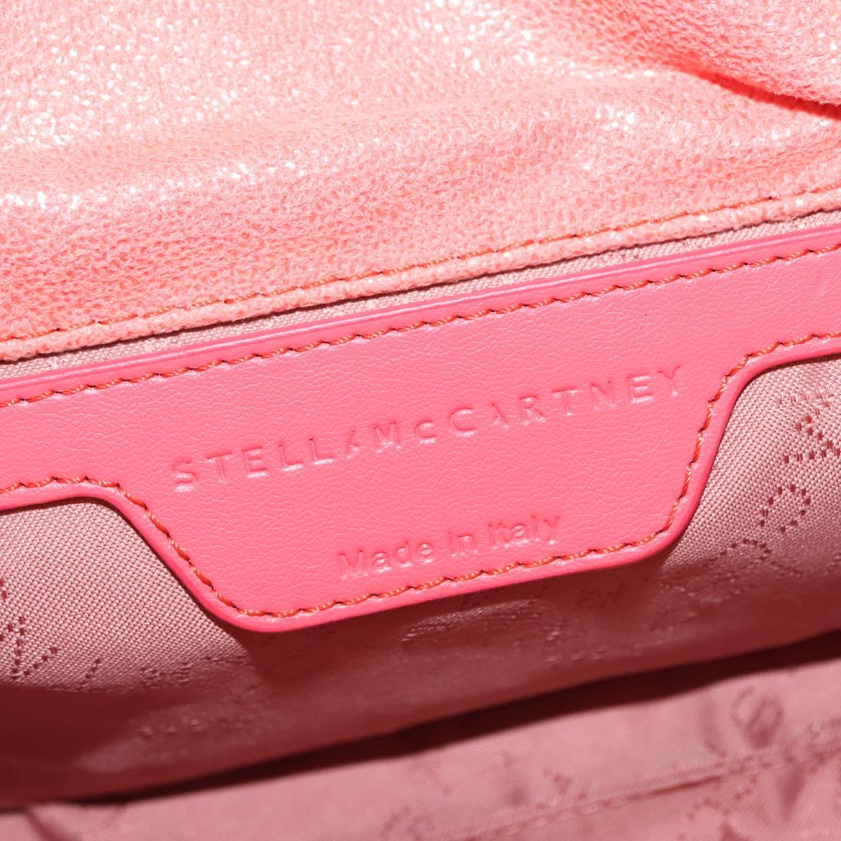 Stella MacCartney Falabella Chain Shoulder Bag Suede Orange 364519 Auth 145510