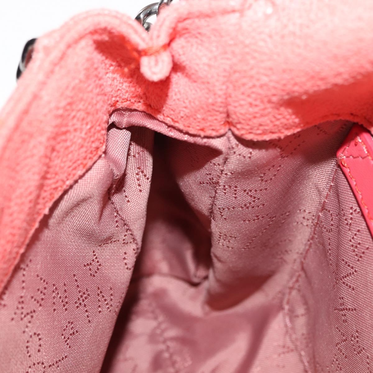 Stella MacCartney Falabella Chain Shoulder Bag Suede Orange 364519 Auth 145510