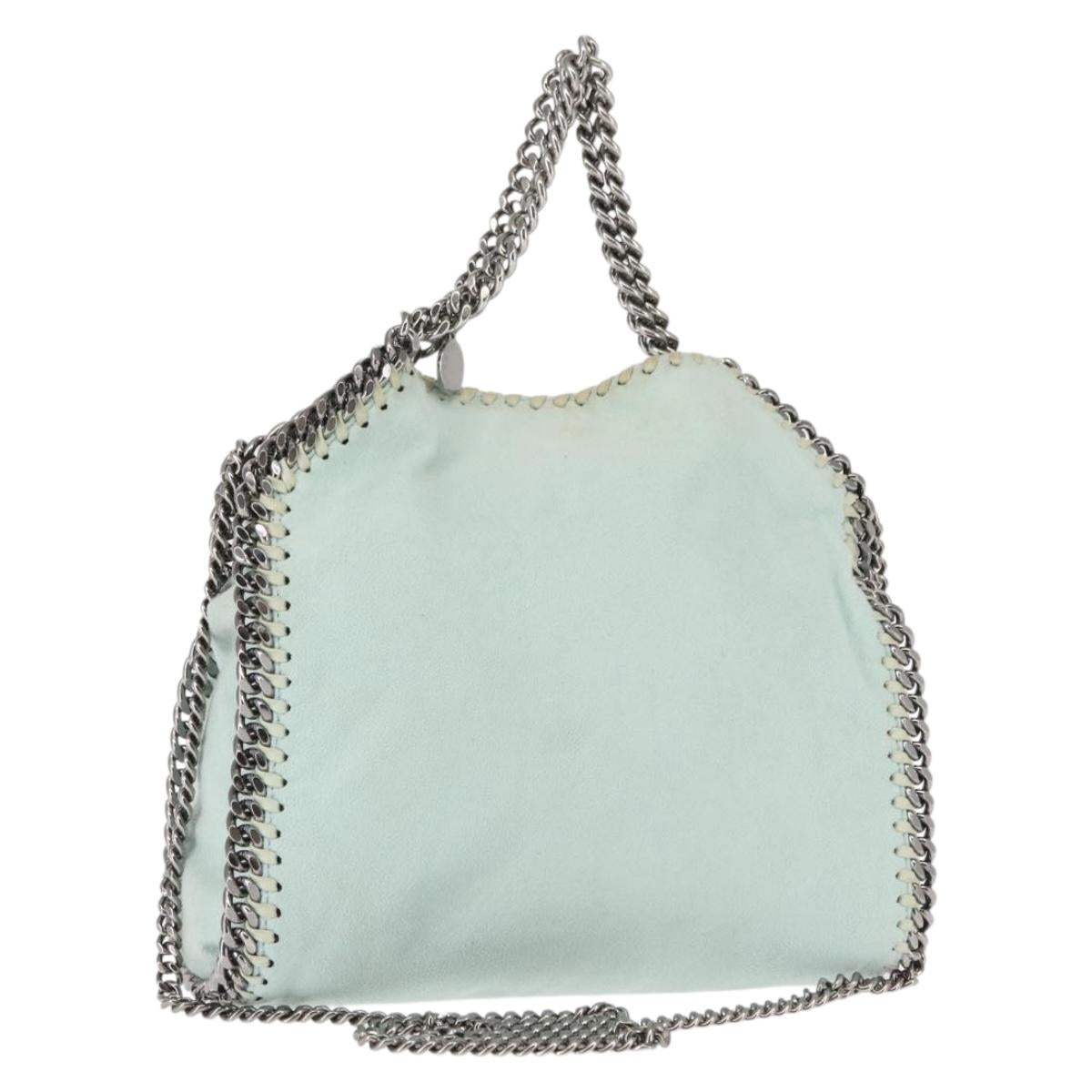 Stella MacCartney Falabella Chain Shoulder Bag Suede Pink 371223 Auth 145511