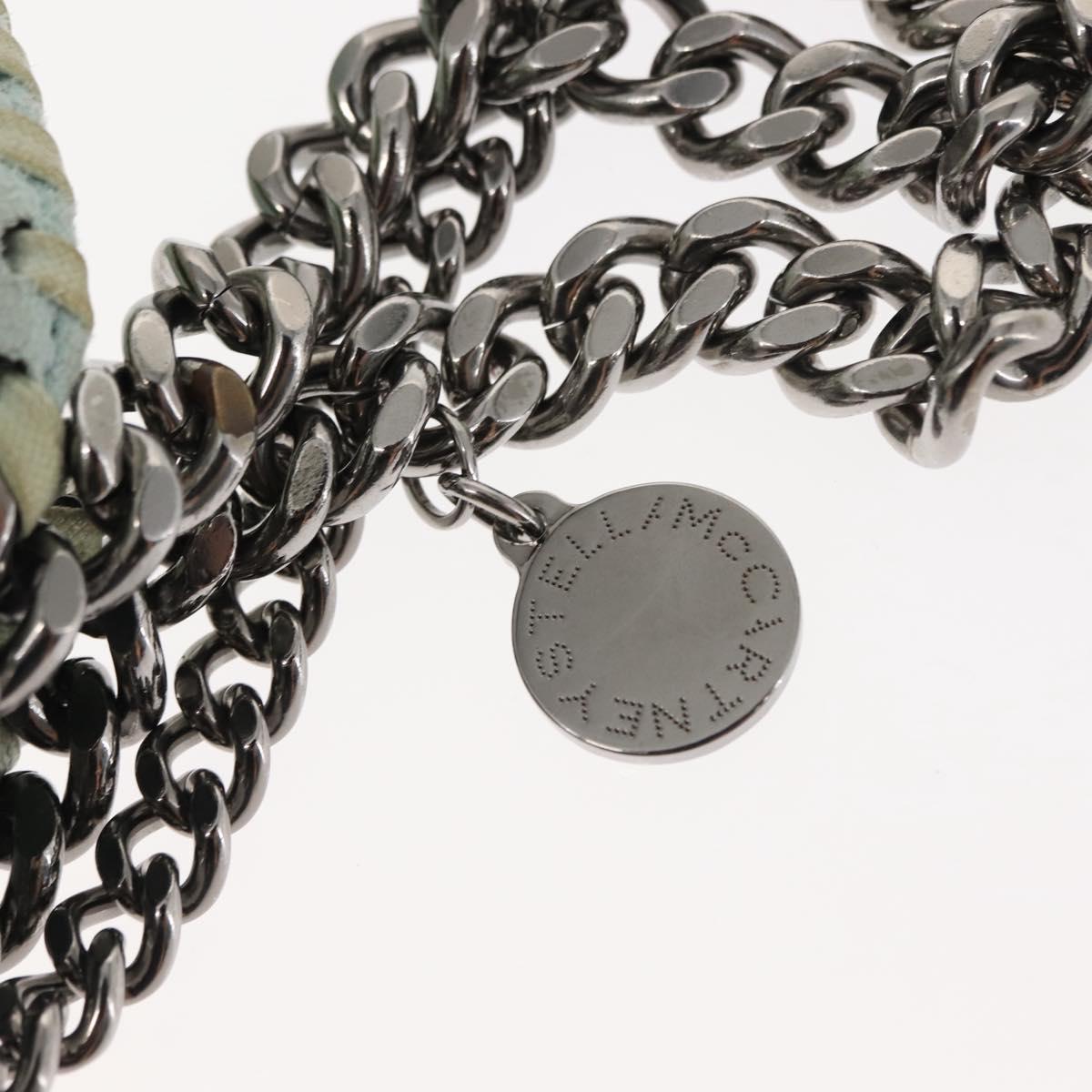 Stella MacCartney Falabella Chain Shoulder Bag Suede Pink 371223 Auth 145511