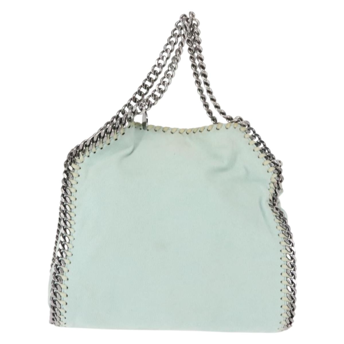 Stella MacCartney Falabella Chain Shoulder Bag Suede Pink 371223 Auth 145511