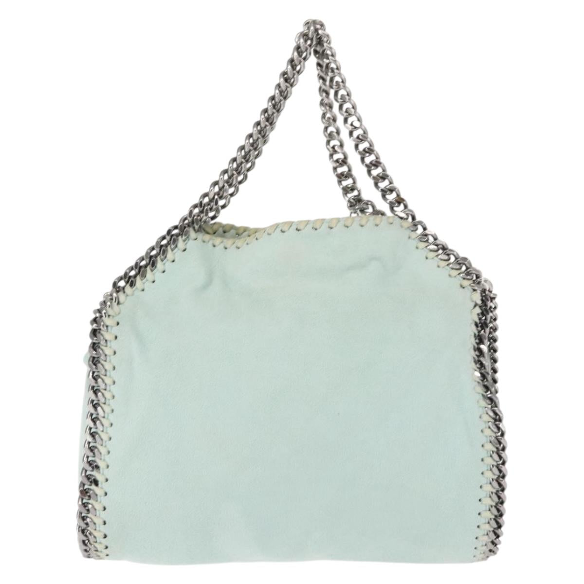 Stella MacCartney Falabella Chain Shoulder Bag Suede Pink 371223 Auth 145511