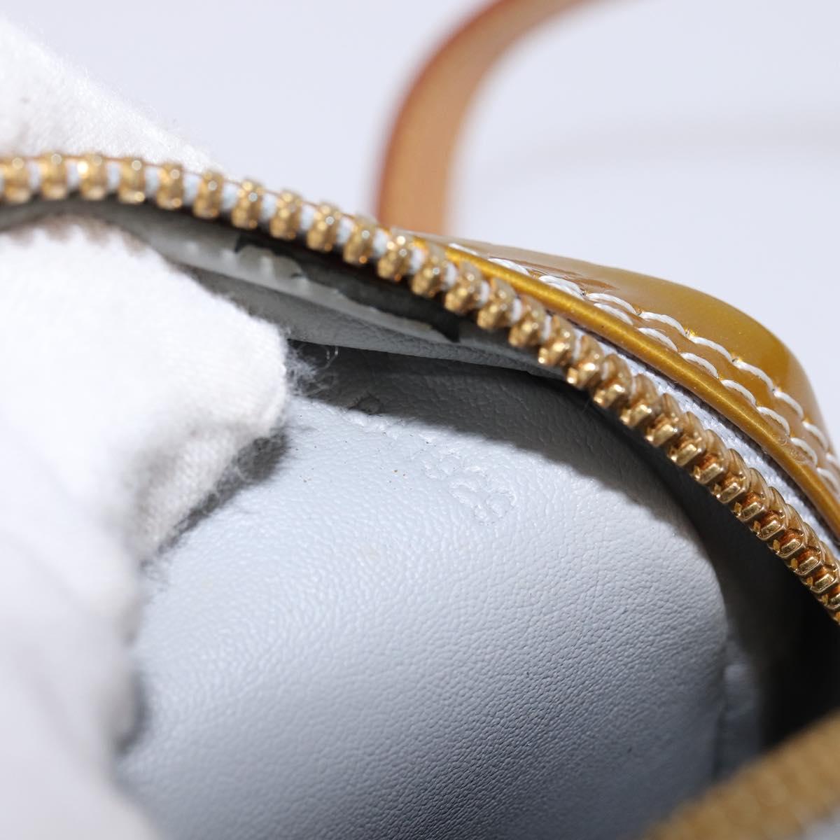 LOUIS VUITTON Monogram Vernis Wooster Shoulder Bag Gris M91036 LV Auth 145525