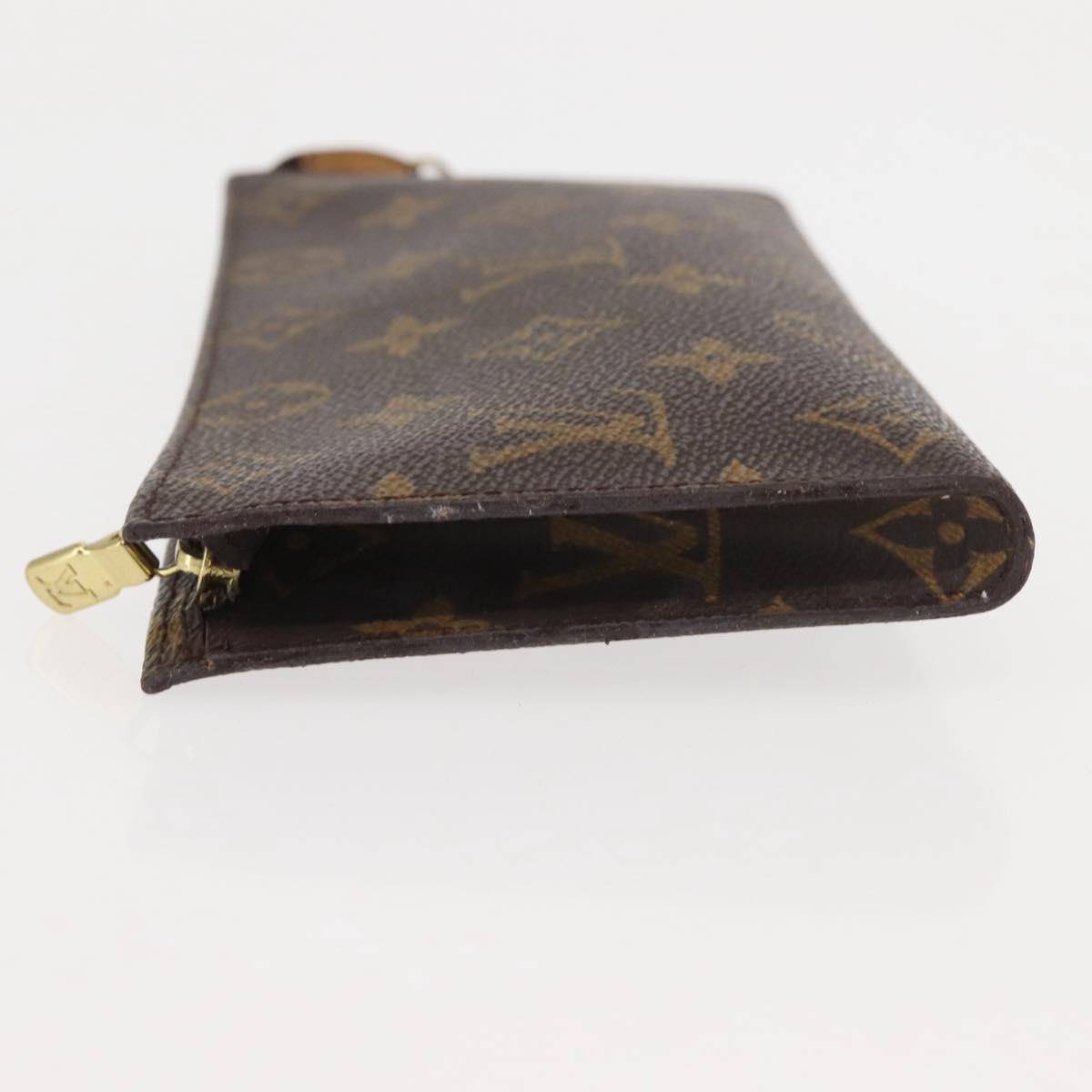 LOUIS VUITTON Monogram Bucket GM Accessory Pouch LV Auth 145528