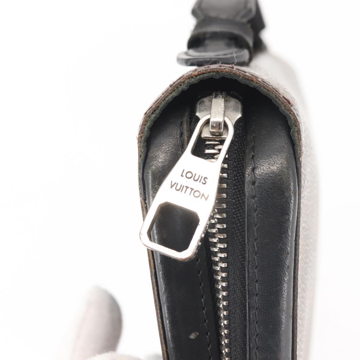 LOUIS VUITTON Monogram Macassar Zippy XL Long Wallet M61506 LV Auth 145534