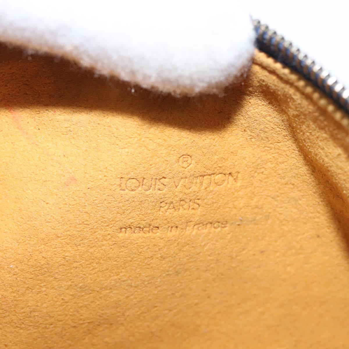 LOUIS VUITTON Monogram Denim Trousse Speedy GM Pouch Blue M95081 LV Auth 145538