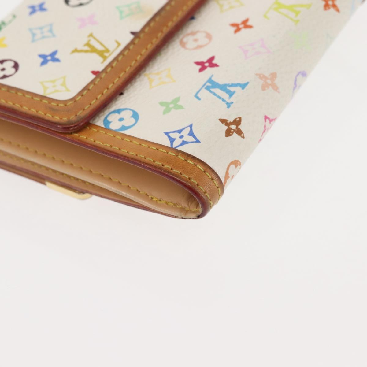 LOUIS VUITTON Multicolor Porte Monnaie Billets Cartes Credit M92983 Auth 145566