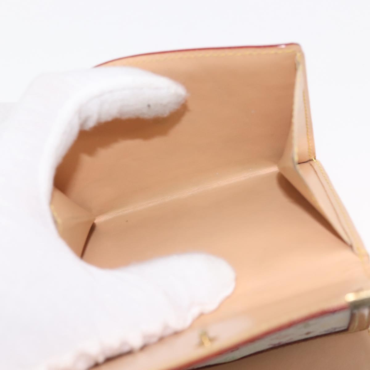 LOUIS VUITTON Multicolor Porte Monnaie Billets Cartes Credit M92983 Auth 145566