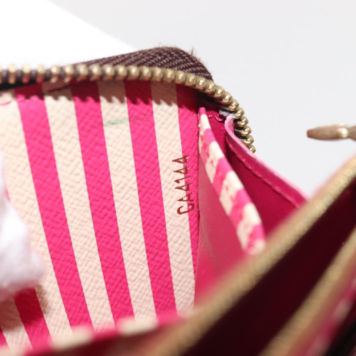 LOUIS VUITTON Monogram 2014 Christmas Only Zippy Wallet M58507 LV Auth 145567