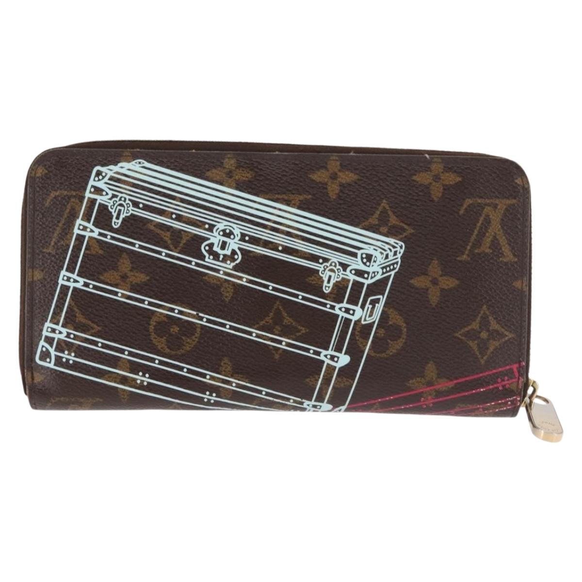 LOUIS VUITTON Monogram 2014 Christmas Only Zippy Wallet M58507 LV Auth 145567