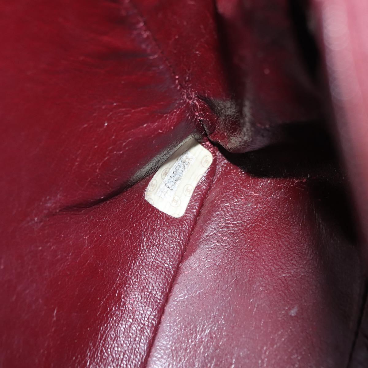 CHANEL Matelasse Chain Shoulder Bag Lamb Skin Black CC Auth 145575