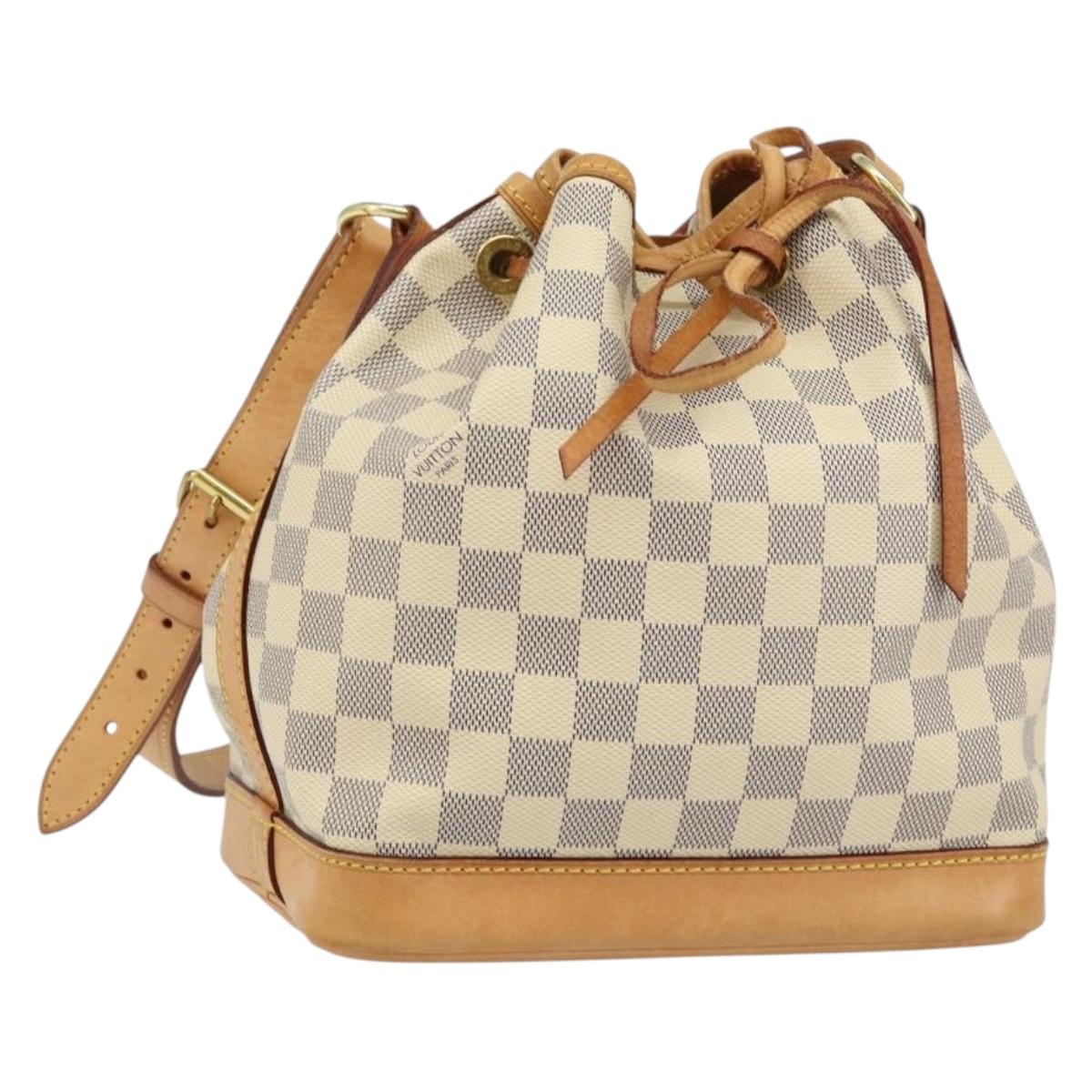 LOUIS VUITTON Damier Azur Noe BB Shoulder Bag N41220 LV Auth 145590